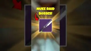This Sword Deletes Raid Bosses! 