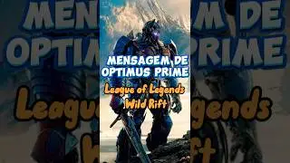 Optimus Prime Pensador | League of Legends: Wild Rift #shorts #wildrift #leagueoflegendswildrift