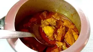 ঝটপট প্রেসার কুকারে মুরগির ঝোল ||  Quick Chicken Curry in Pressure Cooker