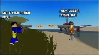 Destroying an Angry Toxic Player in War Tycoon