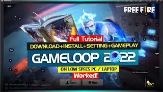 Cara Install GameLoop Terbaru di PC/Laptop Low End -  Emulator Android No Banned & Worked !