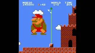 Mega Giant Mario Bros God Mode (Super Mario Bros. Hack)