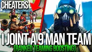 I SNUCK INTO A 9 MAN CONSOLE BOOSTING TEAM (CHEATERS) - THIS NEEDS TO BE FIXED NOW!