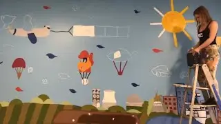 Midwest Missouri/STL: PT. 3 ~ Completed 🙌🏽 / Painting / Mural / Time Lapse