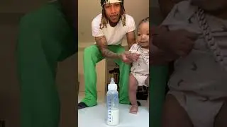 My son has to dance before he eats 😂