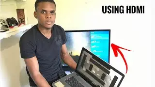 How To Connect A Broken Laptop Screen To A TV ( With Broken Display Correct Setting)