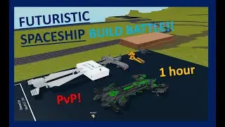 1 HOUR SPACESHIP BUILD BATTLE (Roblox Plane Crazy)