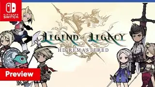The Legend of Legacy HD Remastered - Nintendo Switch