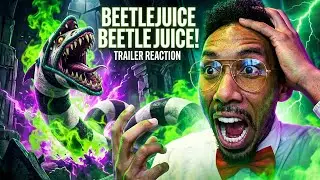 Beetlejuice Beetlejuice trailer reaction 2024