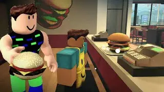 Готовлю бургеры в Роблокс I Roblox Burger Game