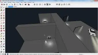 how to create light in sketchup