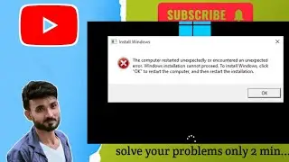 The computer restarted unexpectedly error how to fix
