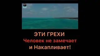Эти грехи человек не замечает и накапливает