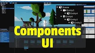 OpenGL Game Engine ImGui | Component UI
