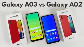 Samsung Galaxy A03 vs Samsung Galaxy A02 - What's New?
