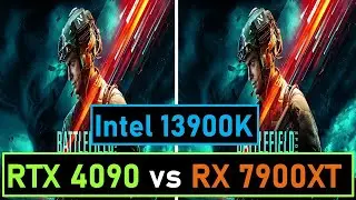 RTX 4090 vs RX 7900XT 4K Ultra Setting Benchmark * intel 13900K * 🤫