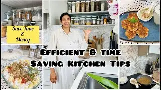 Useful Kitchen Tips/Habits For Faster Cooking Indian Weekly Meal Prep & Planning|Pantry Organisation