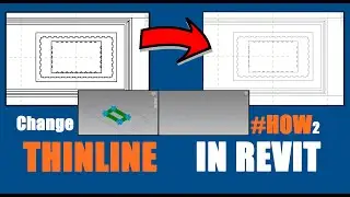 Revit: How to change the thin line the viewport.