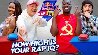 Gloss Up vs. Foggieraw | Red Bull Rap IQ Game Show | Host: Patrick Cloud