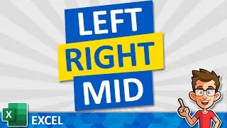How to use the LEFT, RIGHT, and MID Functions in Microsoft Excel