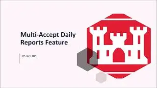 New Feature: QC Daily Reports Multi-Accept (Gov Mode only)