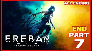 Ereban: Shadow Legacy Gameplay Walkthrough - Chapter 8 ALL ENDINGS [NO COMMENTARY] 🥷⚔🌞🌚
