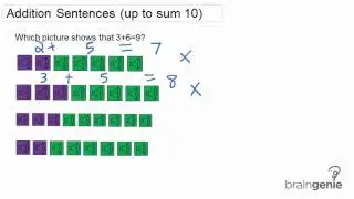 1.1.1 - Addition Sentences (up to sum 10).mp4