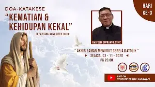 KATEKESE 3 NOVEMBER 2020 