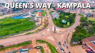 Developments Along Queen's Way In Kampala