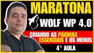 Aula 4 - Maratona Wolf WP 4.0 Criando Páginas Essenciais e os Menus do Cabeçalho e Rodapé