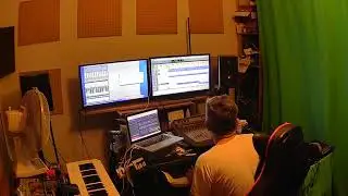 Inside Young NRG recording studio - One day with Stex & Electroswing