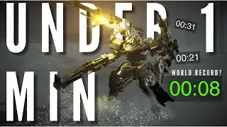 Beating Every AC6 Boss in Under 60 Seconds