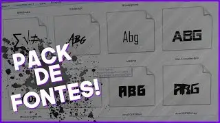 🔴 PACK DE FONTES - XEETS DESIGNER