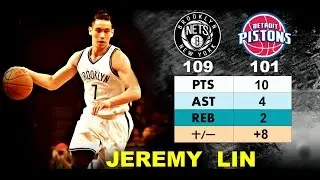 Jeremy Lin 林書豪─ 2016.11.02 Nets vs Pistons