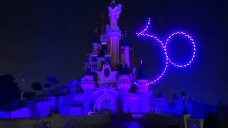 Disney D-light шоу в парижском диснейленде 8 апреля 2023г.