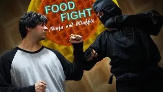 Food Fight: Ninja and Waffle