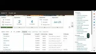Oracle Fusion Tutorial for beginners | Retire source line assets oracle cloud r13