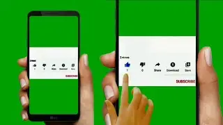 GREEN SCREEN SUBSCRIBE AND BELL ICON INTRO ( COPYRIGHT FREE)