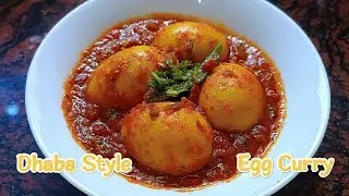 Dhaba Style Egg Curry Recipe | अंडा करी | #eggrecipe #curryrecipe