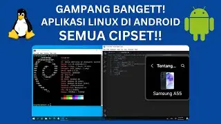 GAMPANG!! Cara install emulator linux di android!! BISA SEMUA CIPSET!! || Tiny Computer