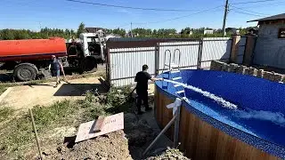Наполнить Водой Каркасный Бассейн Без Проблем - Хороший Совет!
