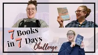 7 Books in 7 Days Challenge! | Reading Vlog | First reads of 2023