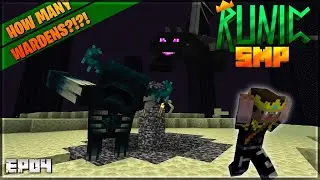 Fighting Wardens in the End | Minecraft 1.19 Runic SMP S2 Episode 4