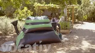 Waste Reused For Cooking Gas With Backyard HomeBiogas System