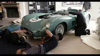 Carroll Shelby's Aston Martin DBR1 in de Boulle