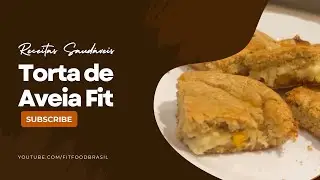 TORTA DE AVEIA FÁCIL E RÁPIDA