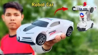 Unboxing Rc Robot Car || Transformesr Car Unboxing Video Under 500 Rupees