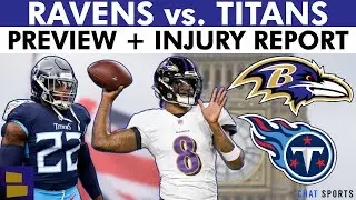 Baltimore Ravens News: Injury Report, Top Matchups, Players To Watch & Week 6 NFL Preview vs. Titans