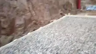 Готова подушка под фундамент