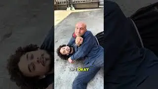 How to escape a ground headlock